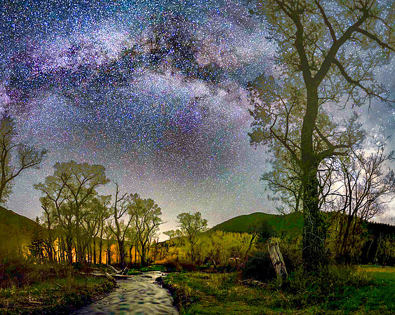 20240508 Cimarron River Milky Way